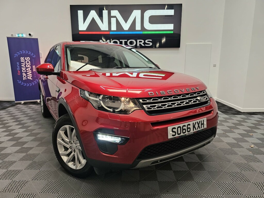 Land Rover Discovery Sport 2.0 Td4 Se Tech Red
