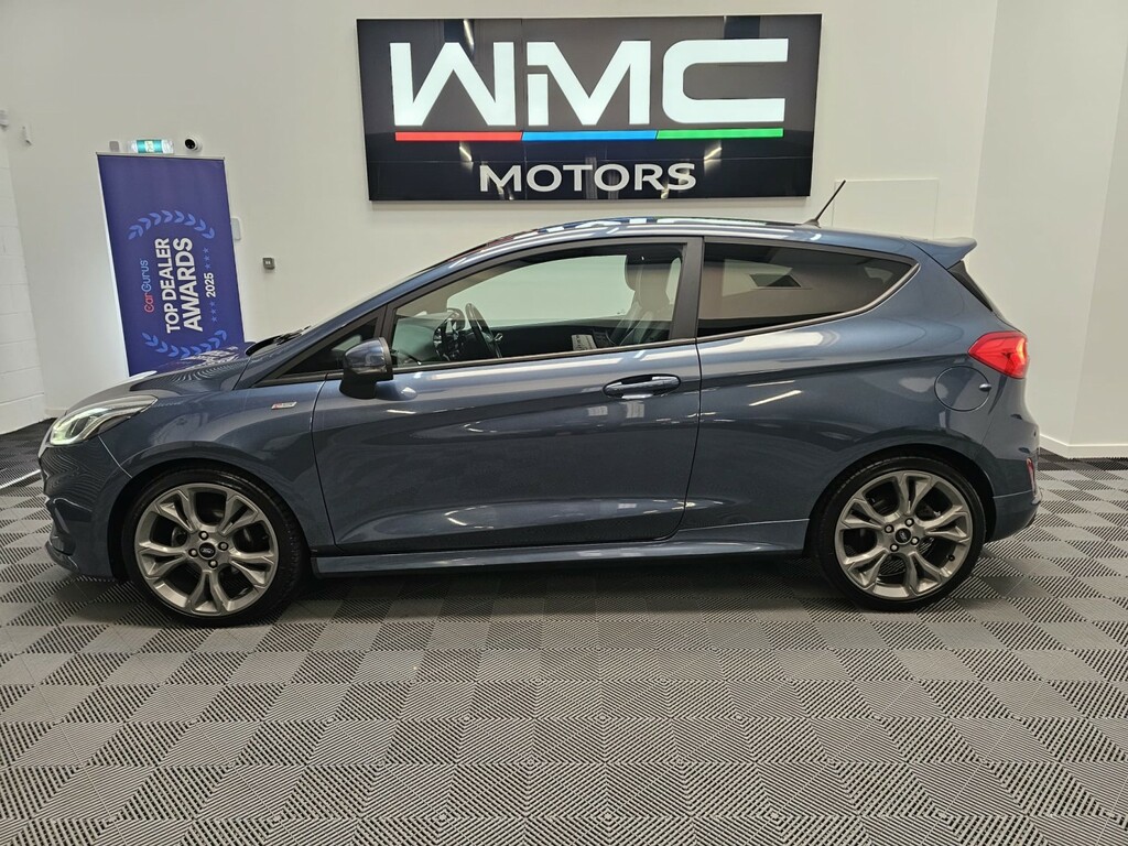 Ford Fiesta 1.0 T Ecoboost St-line X NC68WVW Blue #5