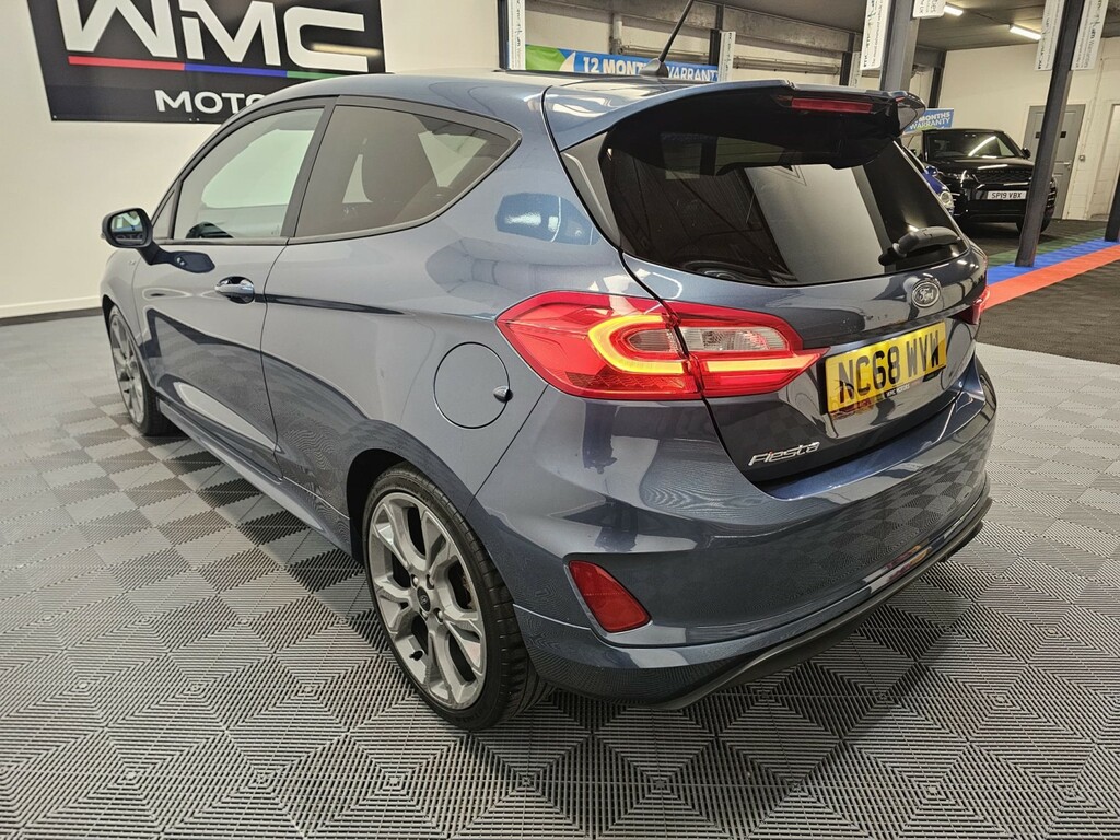 Ford Fiesta 1.0 T Ecoboost St-line X NC68WVW Blue #6
