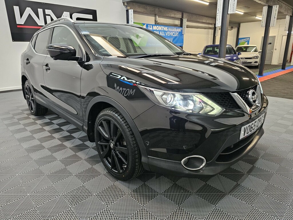 Nissan Qashqai 1.6 Dig-t Tekna VO65OPZ Black #2