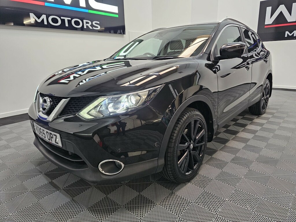 Nissan Qashqai 1.6 Dig-t Tekna VO65OPZ Black #4
