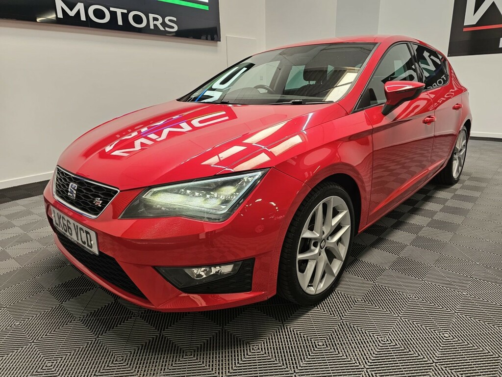 Seat Leon 1.8 Tsi Fr Technology LK66VCD Red #4