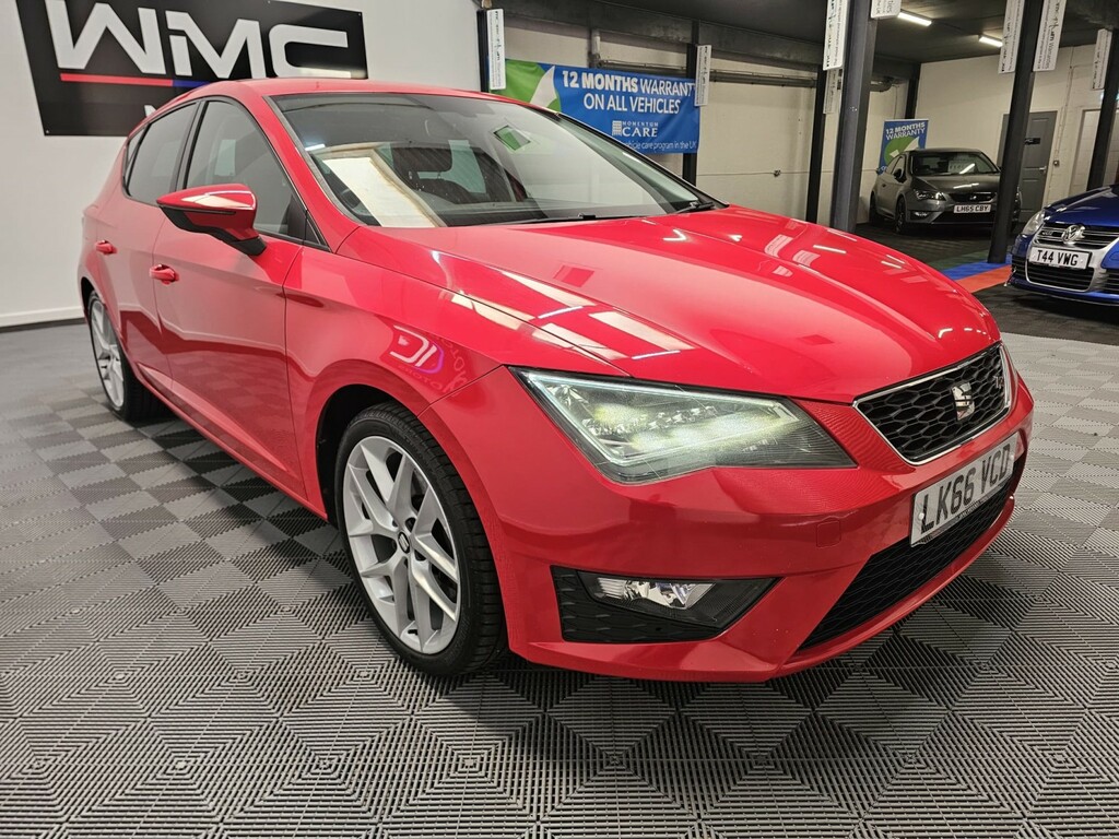 Seat Leon 1.8 Tsi Fr Technology LK66VCD Red #2