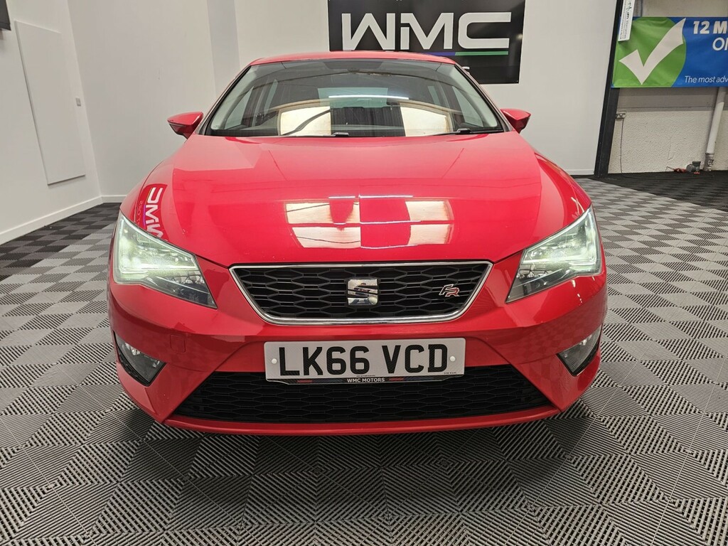 Seat Leon 1.8 Tsi Fr Technology LK66VCD Red #3