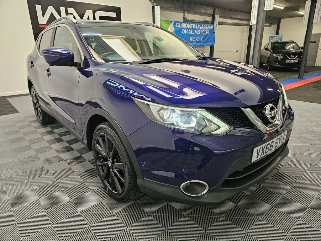 Nissan Qashqai 1.5 Dci Tekna VX66SVJ Blue #2