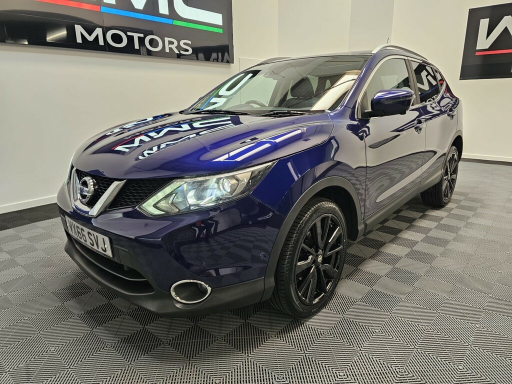 Nissan Qashqai 1.5 Dci Tekna VX66SVJ Blue #4