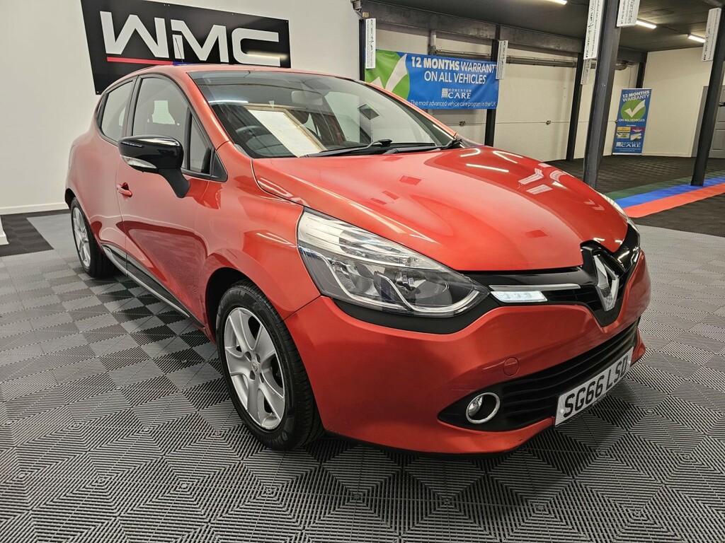 Renault Clio 1.2 Dynamique Nav 1.2 16V 75 SG66LSD Red #2