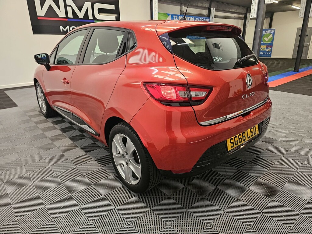 Renault Clio 1.2 Dynamique Nav 1.2 16V 75 SG66LSD Red #6