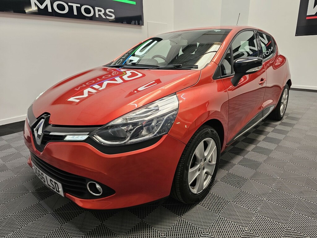 Renault Clio 1.2 Dynamique Nav 1.2 16V 75 SG66LSD Red #4