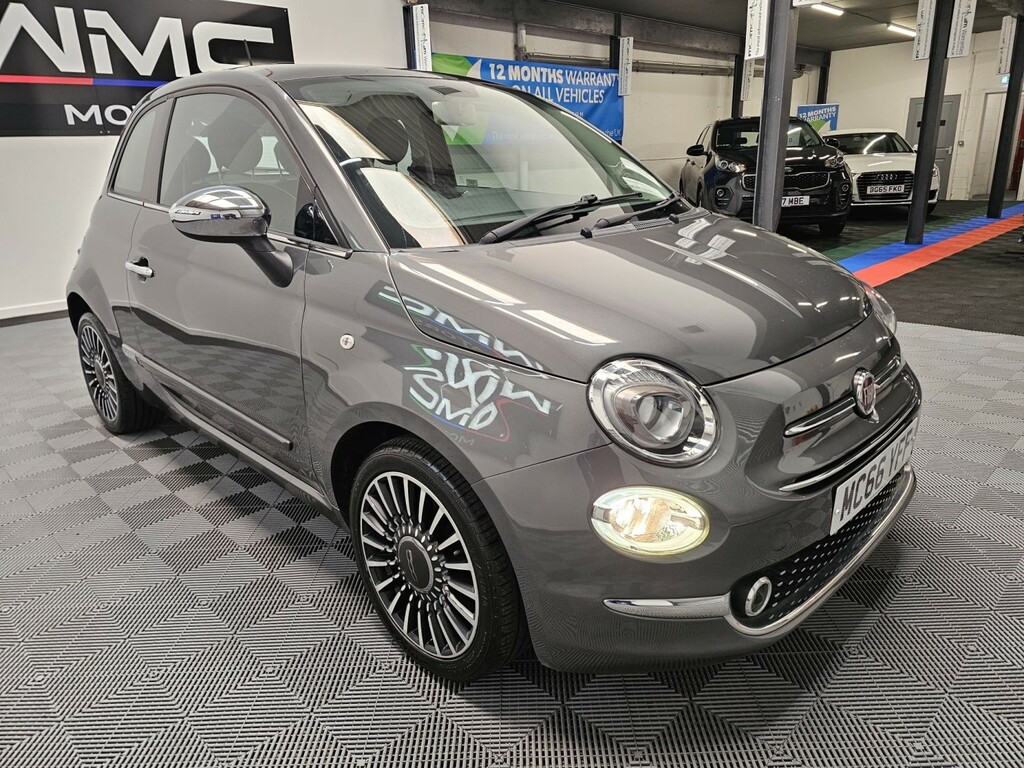 Fiat 500 1.2 500 My17 1.2 69Hp Lounge MC66YFF Grey #2