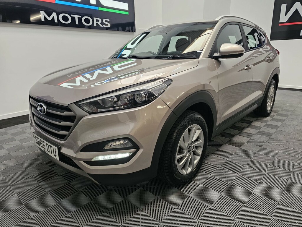 Hyundai Tucson 1.7 Crdi Blue Drive Se Nav SB65OTU Beige #4