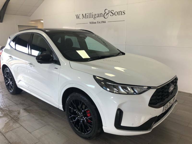 Ford Kuga 2.5 Phev St-line X Black Package Cvt - 2025 7 EA75LNV White #2