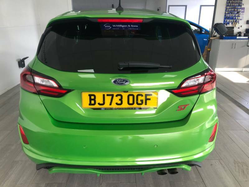 Ford Fiesta 1.5 Ecoboost St-3 - 2023 73 BJ73OGF Green #5