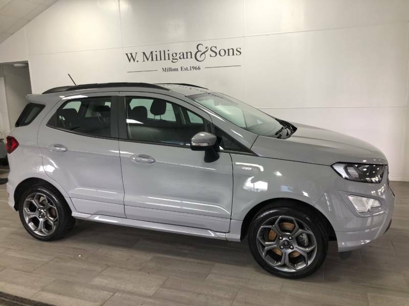 Ford Ecosport 1.0 Ecoboost 140 St-line - 2023 72 PO72SVU Grey #3