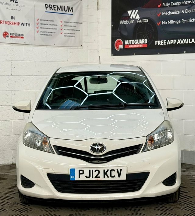 Toyota Yaris 1.0 Vvt-i Tr Hatchback Euro 5 6 White #5