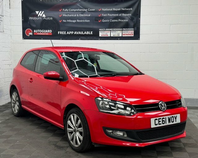 Volkswagen Polo 1.4 Match Hatchback Euro 5 85 P CE61WOY Red #4