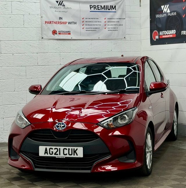 Toyota Yaris 1.5 Vvt-h Icon Hatchback Hybrid E-cvt E AG21CUK Red #6