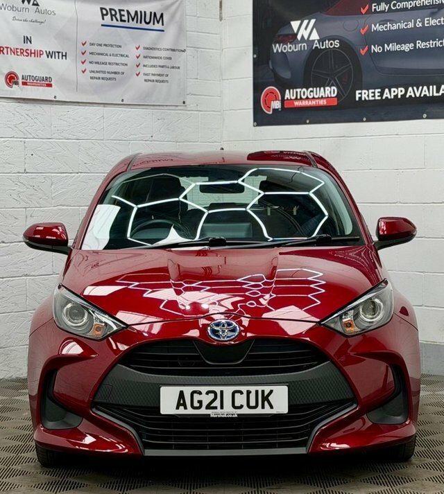 Toyota Yaris 1.5 Vvt-h Icon Hatchback Hybrid E-cvt E AG21CUK Red #5