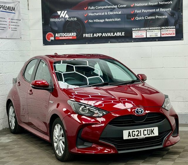 Toyota Yaris 1.5 Vvt-h Icon Hatchback Hybrid E-cvt E AG21CUK Red #4