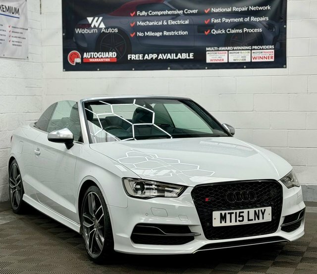 Audi S3 2.0 Tfsi Cabriolet S Tronic Quattro Eur MT15LNY White #4