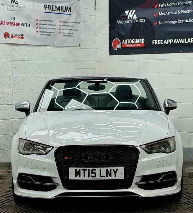 Audi S3 2.0 Tfsi Cabriolet S Tronic Quattro Eur MT15LNY White #5