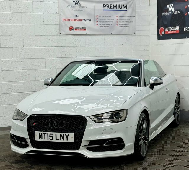 Audi S3 2.0 Tfsi Cabriolet S Tronic Quattro Eur MT15LNY White #6