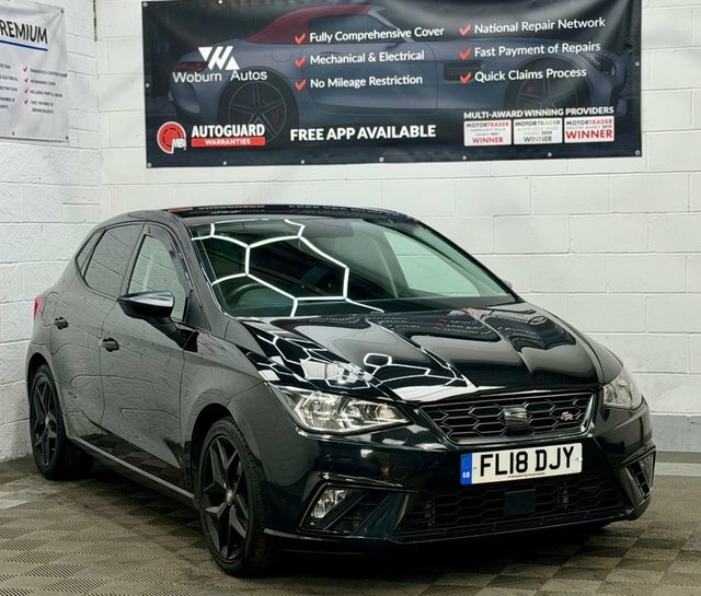 Seat Ibiza 1.0 Tsi Fr Hatchback Dsg Euro 6 Ss FL18DJY Black #4