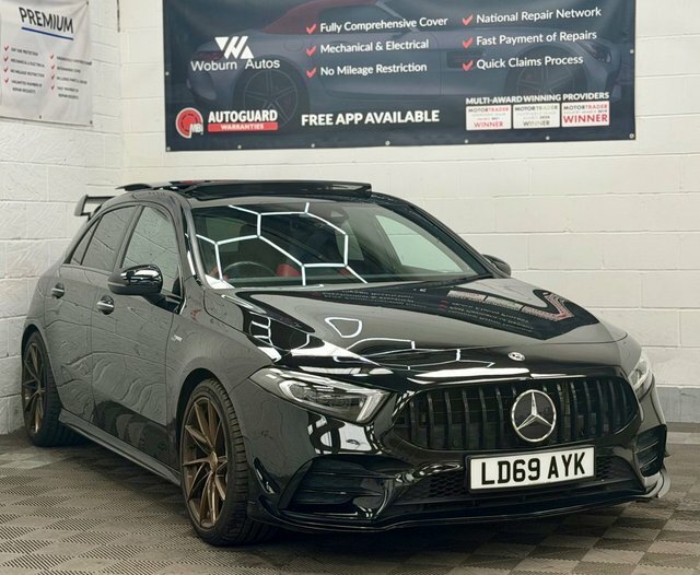 Mercedes-Benz A Class 2.0 A35 Amg Premium Plus Hatchback Sp LD69AYK Black #4