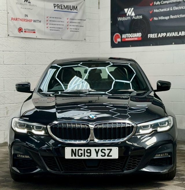 BMW 3 Series 2.0 320D M Sport Saloon Xdrive Eur NG19YSZ Black #5