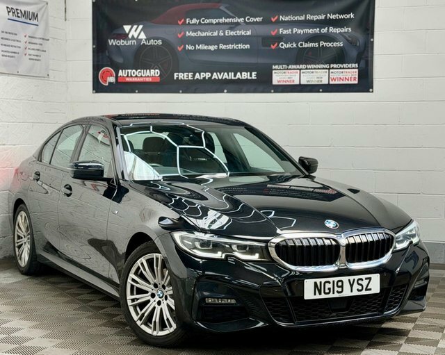 BMW 3 Series 2.0 320D M Sport Saloon Xdrive Eur Black