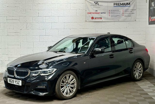 BMW 3 Series 2.0 320D M Sport Saloon Xdrive Eur NG19YSZ Black #6