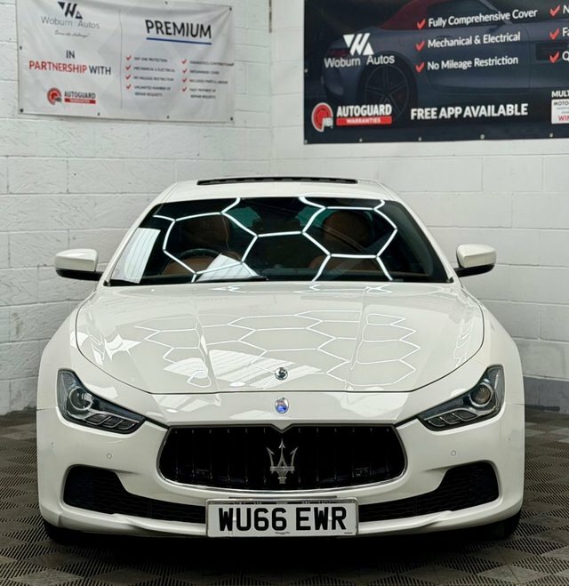 Maserati Ghibli 3.0D V6 Saloon Zf Euro 5 Ss 275 Ps WU66EWR White #5