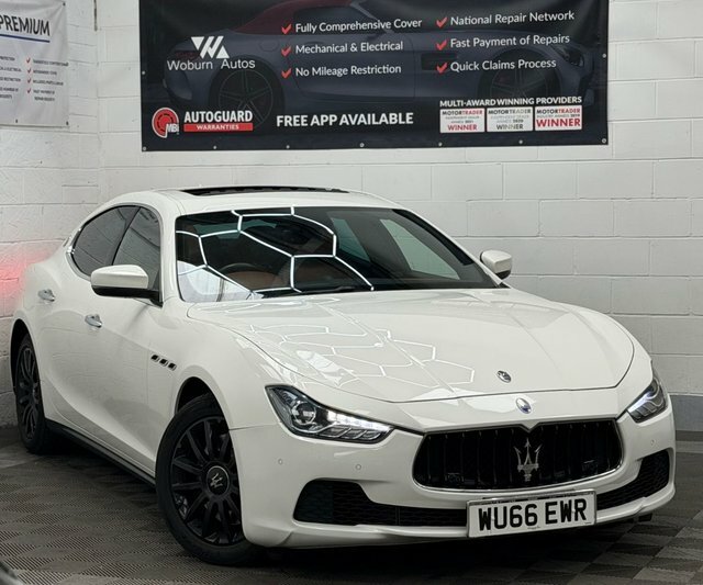 Maserati Ghibli 3.0D V6 Saloon Zf Euro 5 Ss 275 Ps White