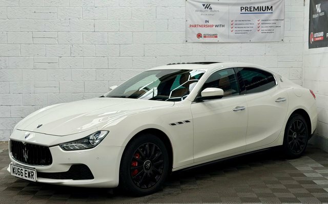 Maserati Ghibli 3.0D V6 Saloon Zf Euro 5 Ss 275 Ps WU66EWR White #6