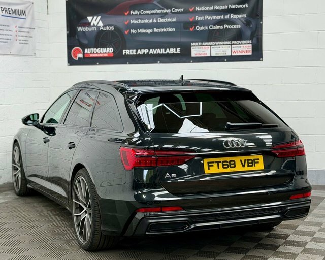 Audi A6 Avant Black Edition Blue #12