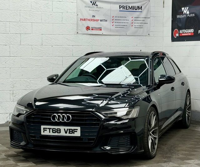 Audi A6 Avant Black Edition Blue #8