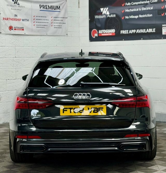 Audi A6 Avant Black Edition Blue #13