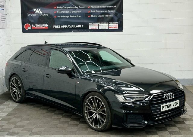 Audi A6 Avant Black Edition Blue #7