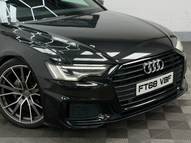 Audi A6 Avant Black Edition Blue #9