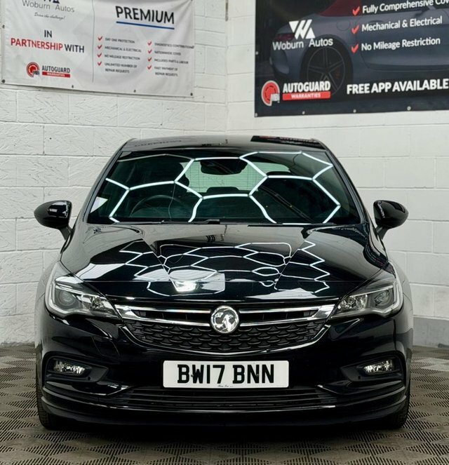 Vauxhall Astra 1.0I Turbo Ecoflex Sri Nav Hatchback Ma BW17BNN Black #5