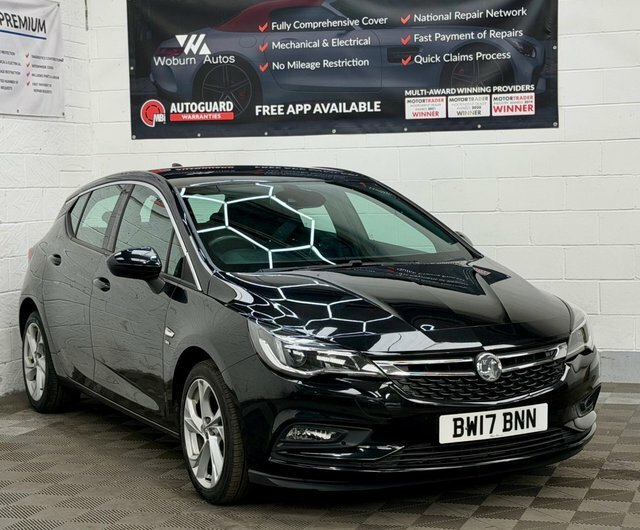 Vauxhall Astra 1.0I Turbo Ecoflex Sri Nav Hatchback Ma BW17BNN Black #4