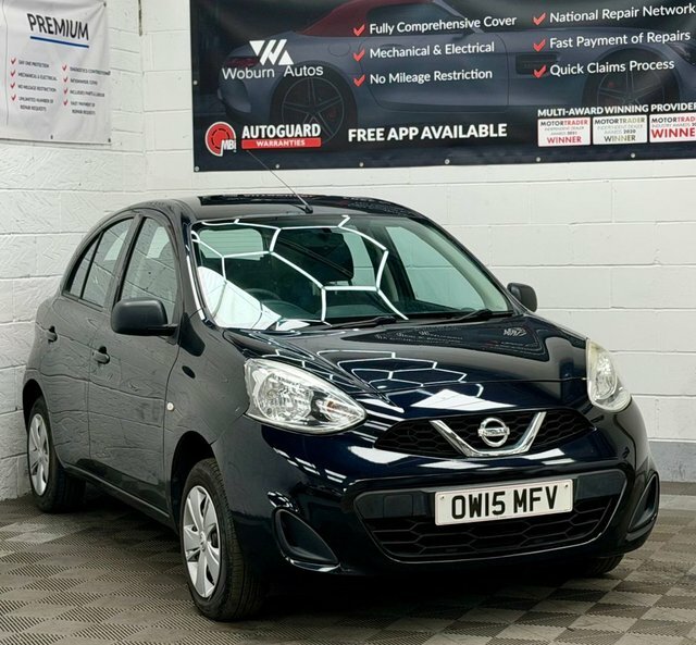 Nissan Micra 1.2 Visia Hatchback Euro 5 80 P OW15MFV Black #4