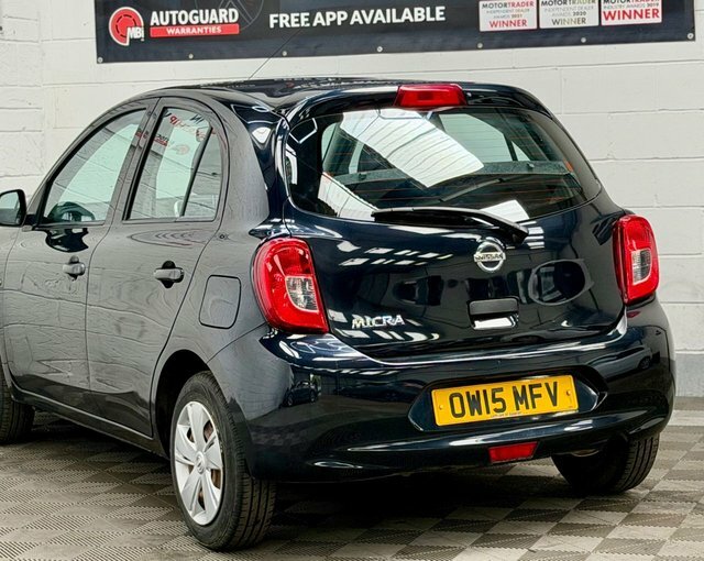 Nissan Micra 1.2 Visia Hatchback Euro 5 80 P OW15MFV Black #3