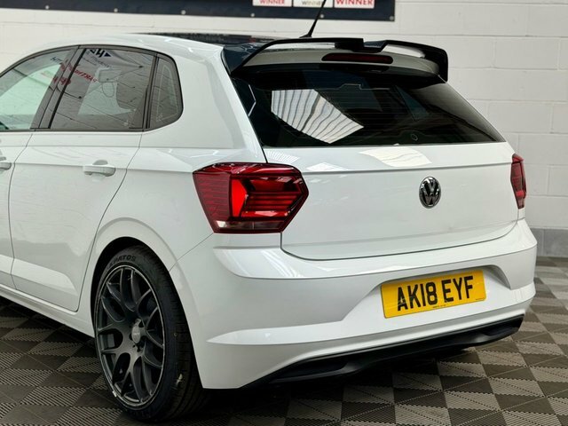 Volkswagen Polo 1.0 Tsi Se Hatchback Dsg Euro 6 Ss AK18EYF White #3