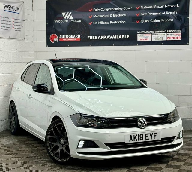 Volkswagen Polo 1.0 Tsi Se Hatchback Dsg Euro 6 Ss White