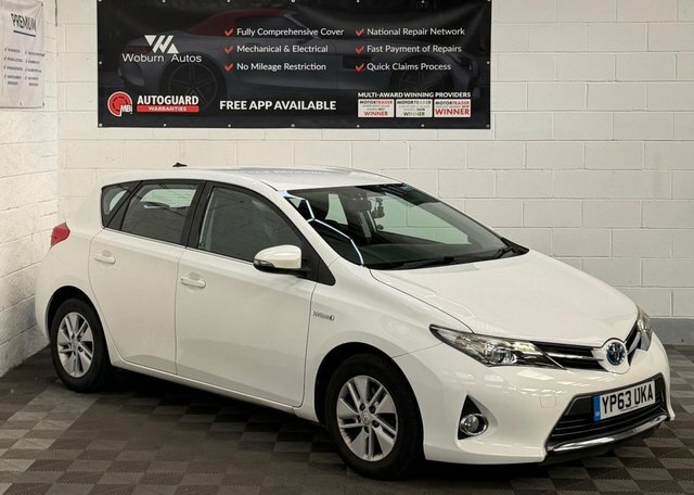 Toyota Auris 1.8 Vvt-h Icon Hatchback Hybrid Cvt Eur White #3