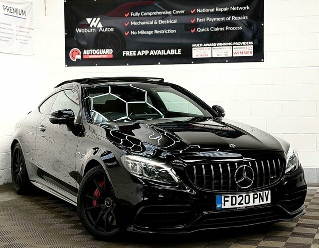 Mercedes-Benz C Class 4.0 C63 V8 Biturbo Amg S Premium Plus Coupe Black