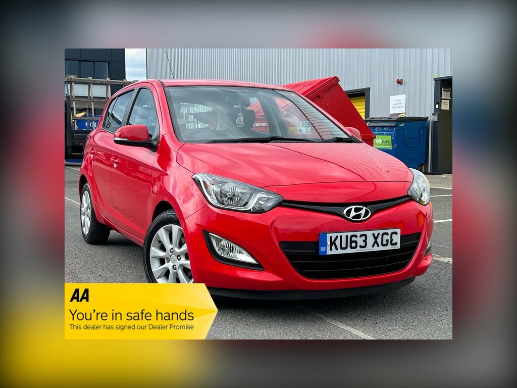 Hyundai I20 1.4 Active Euro 5 Red