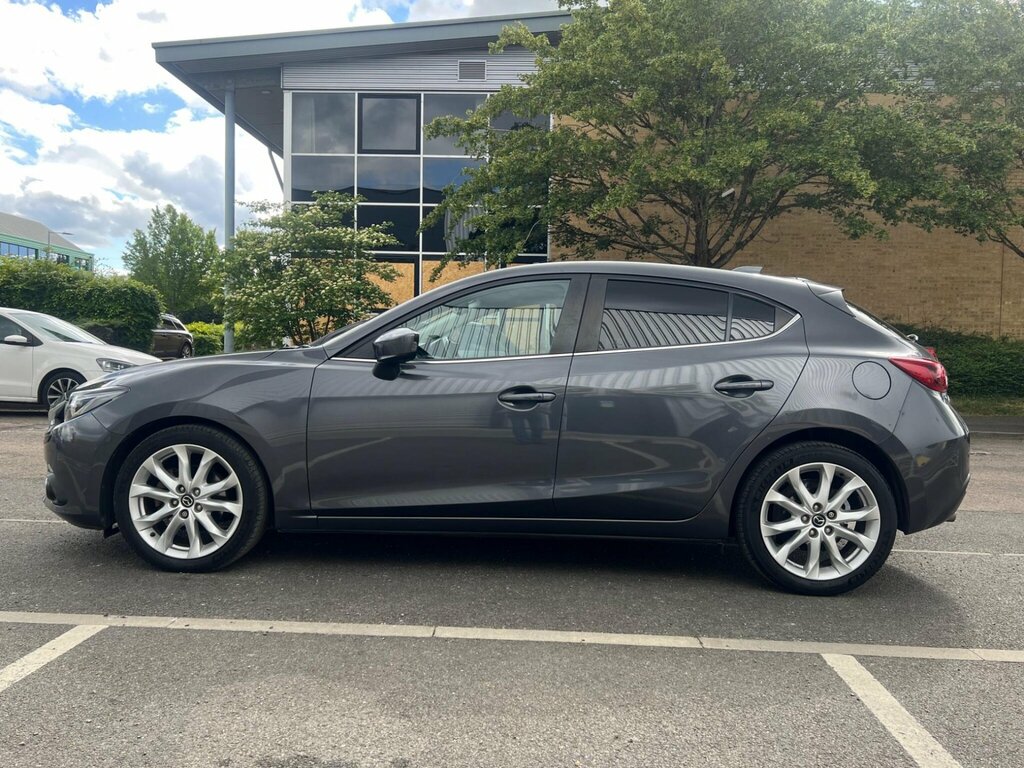 Mazda 3 2.0 Skyactiv-g Sport Nav Euro 5 Ss LO14KFV Grey #5