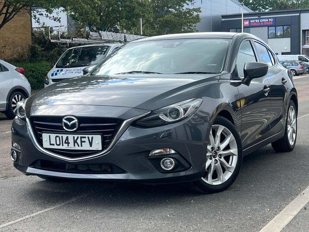 Mazda 3 2.0 Skyactiv-g Sport Nav Euro 5 Ss LO14KFV Grey #4